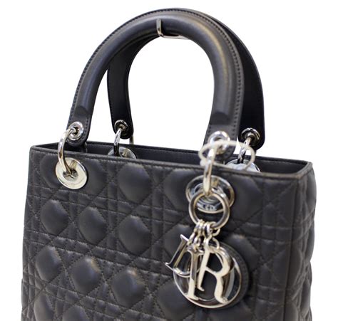 dior quilted tote bag|lady dior cannage tote bag.